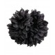Flower Clip (8 and 6 Inches) - Black ( Color are available)